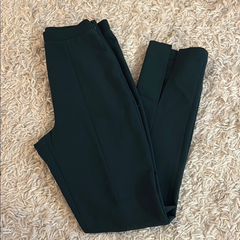 1.STATE Green Straight Leg Pants
